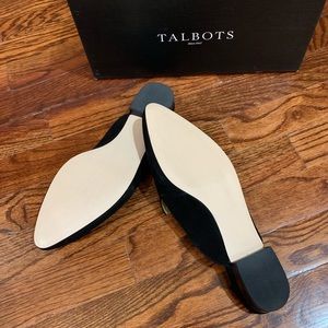 Talbots Shoes - NIB Talbots Edison Mule Black Brazil 9.5 Talbots Shoes - NIB Talbots Edison Mule Black Brazil 9.5